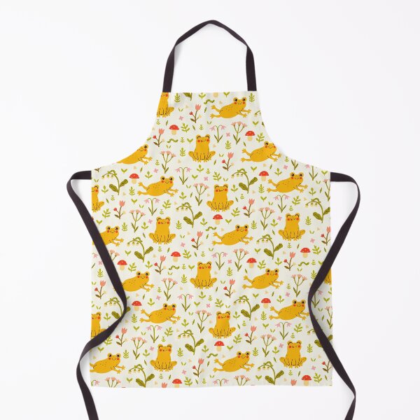 Item preview, cute frogs and flowers designed and sold by burbura.