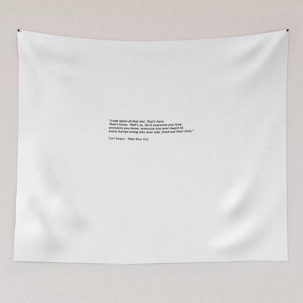 Item preview, Pale Blue Dot Quote designed and sold by KingClothes.