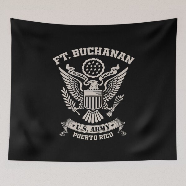 Item preview, Fort Buchanan Puerto Rico Army Base Tribute designed and sold by RayWeberr.