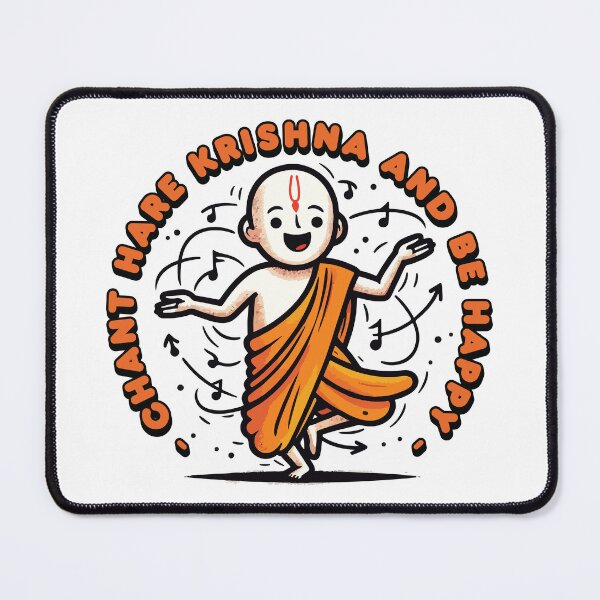 Item preview, Chant Hare Krishna And Be Happy designed and sold by Scaryzz.