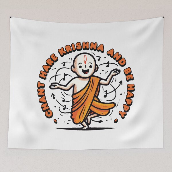 Artikelvorschau, Singe Hare Krishna und sei glücklich entworfen und verkauft von Scaryzz.