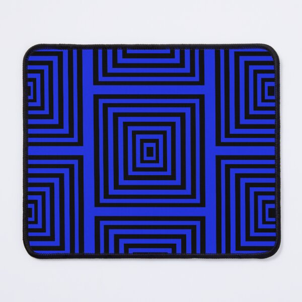 Item preview, Ma8ick blue & black square retro designed and sold by Ma8ick.