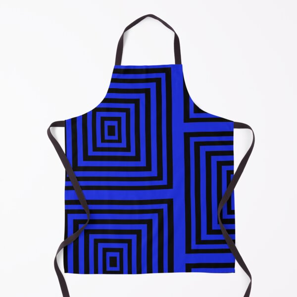 Item preview, Ma8ick blue & black square retro designed and sold by Ma8ick.