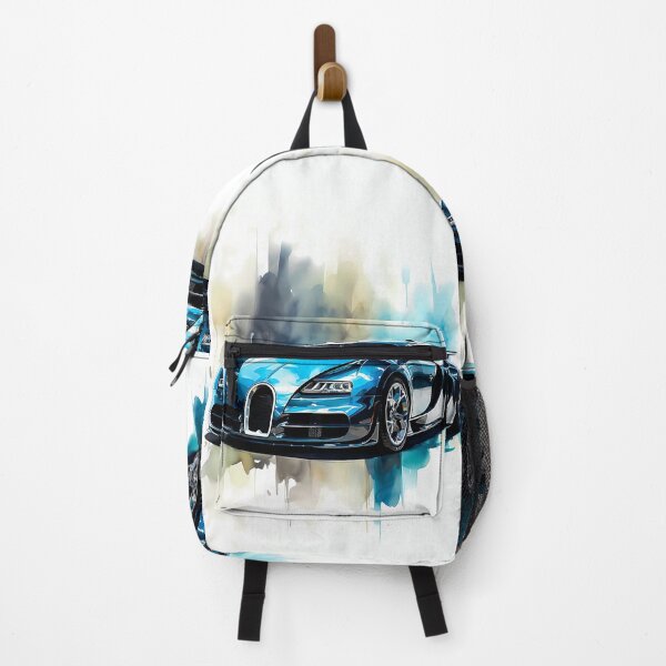 Item preview, French Hypercar Modern Minimalistic Watercolor Scene designed and sold by RevUpDesign.