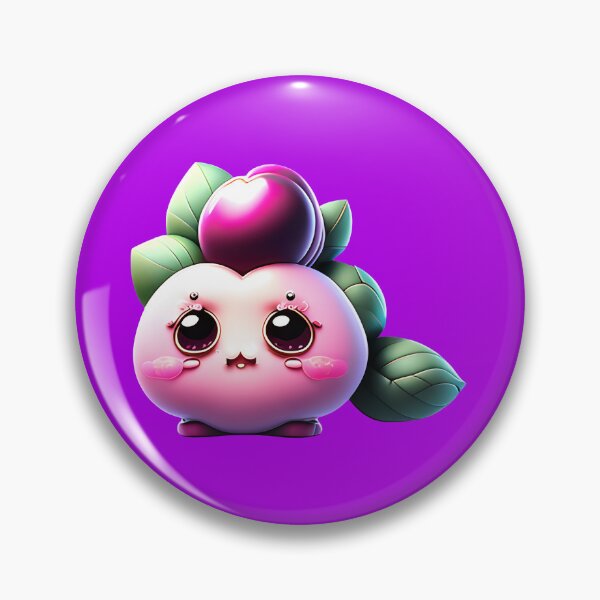 Item preview, Cute Fruit - Paired Plum designed and sold by UmamiDesigns.