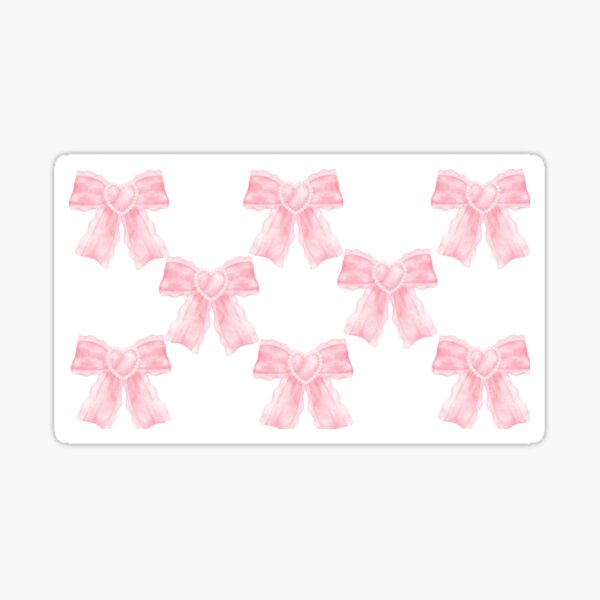 Item preview, Pink Coquette Bow Pattern  designed and sold by lyssycreates.