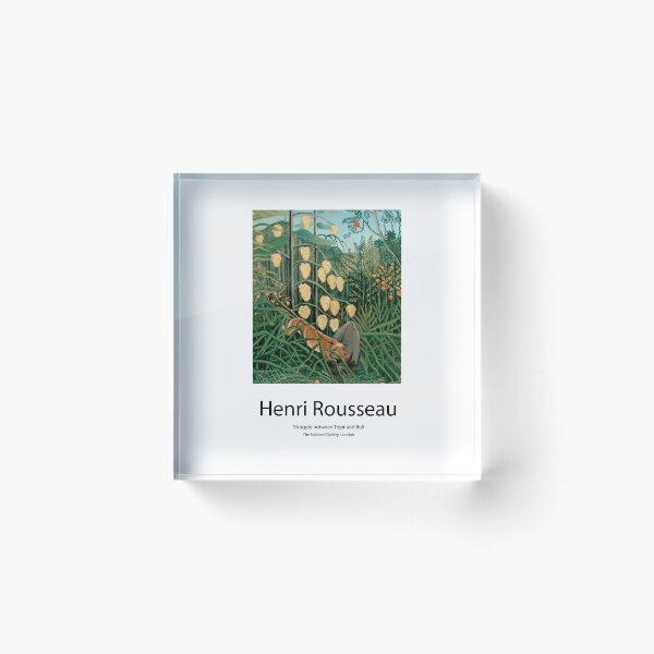 Item preview, Henri Rousseau exhibition poster designed and sold by paulrommer.