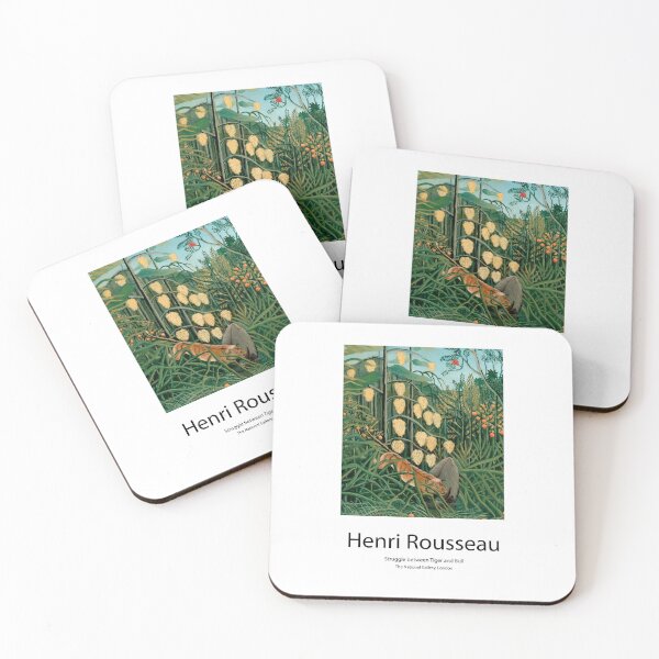 Item preview, Henri Rousseau exhibition poster designed and sold by paulrommer.
