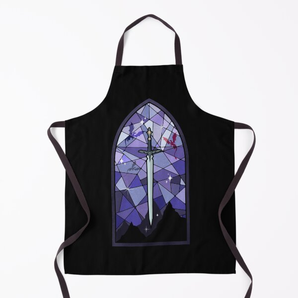 Item preview, Sword stained glass black designed and sold by Aakanksha97.