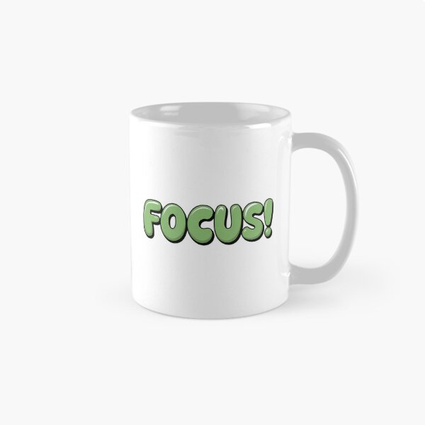 Item preview, Focus in green bubble text. designed and sold by Joseph Hail.