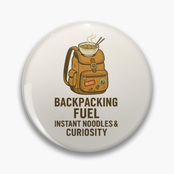 Item preview, Backpacking Fuel – Instant Noodles & Curiosity designed and sold by denis90ch.