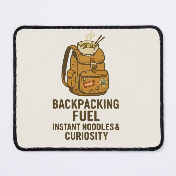 Item preview, Backpacking Fuel – Instant Noodles & Curiosity designed and sold by denis90ch.