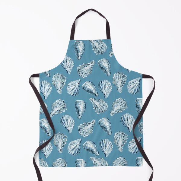 Item preview, Blue Oyster Half Shells designed and sold by GnosisCollage.