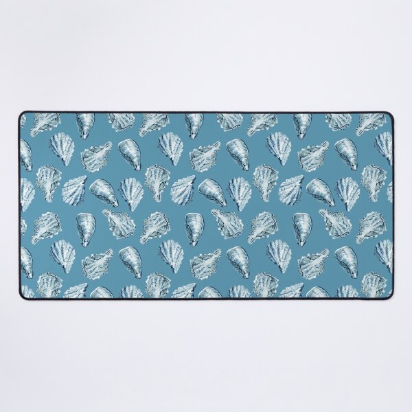 Item preview, Blue Oyster Half Shells designed and sold by GnosisCollage.