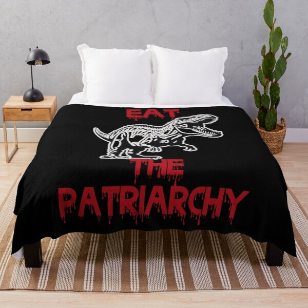 Item preview, Eat The Patriarchy, Feminist, Fierce T-Rex, Fight The System, Women's Rights designed and sold by desireedickens.