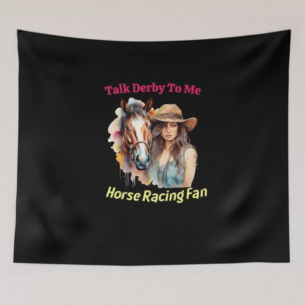 Item preview, Talk Derby To Me Horse Racing Fan designed and sold by Naitsebas.