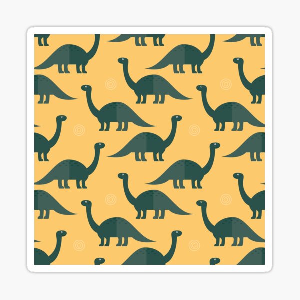 Item preview, Dinos on yellow designed and sold by reneesillus.