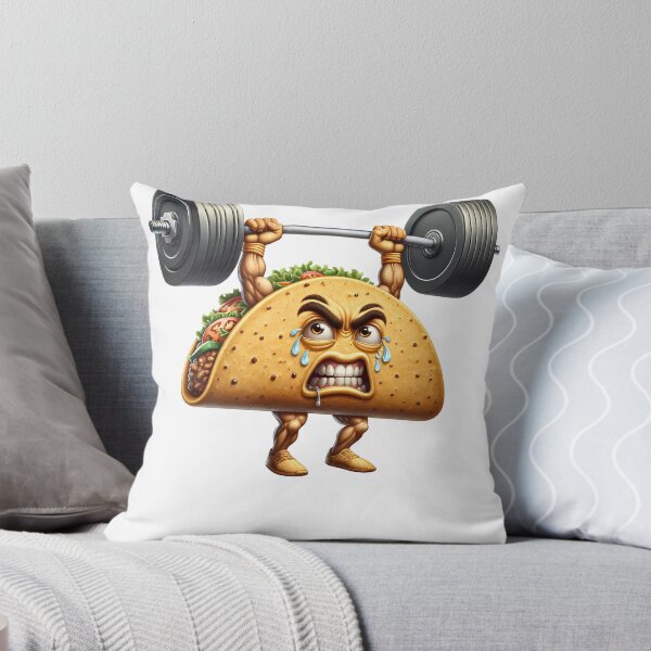 Item preview, Deadlift Weightlifting Funny Fitness Workout Gym Tacos Lover designed and sold by Kimberley King Art  King Art.