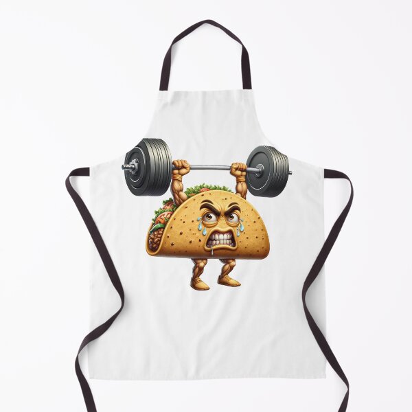 Item preview, Deadlift Weightlifting Funny Fitness Workout Gym Tacos Lover designed and sold by Kimberley King Art King Art.