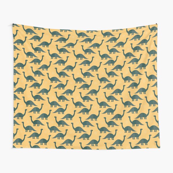Item preview, Dinos on yellow designed and sold by reneesillus.