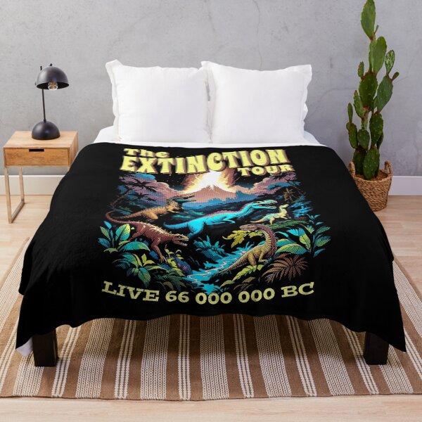 Item preview, Dinosaur Extinction Tour Funny Vintage Palaeontology Science designed and sold by GrandeDuc.