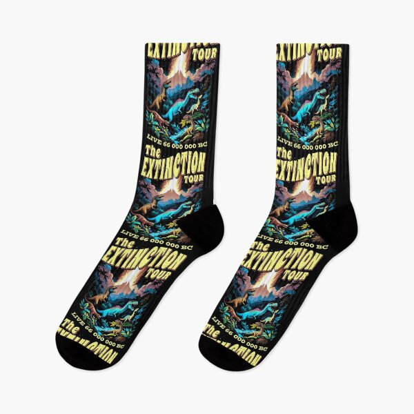 Item preview, Dinosaur Extinction Tour Funny Vintage Palaeontology Science designed and sold by GrandeDuc.