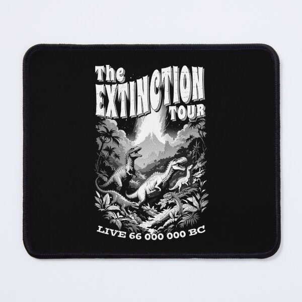 Item preview, Dinosaur Extinction Tour Funny Vintage Palaeontology Science designed and sold by GrandeDuc.