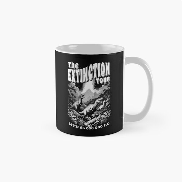 Item preview, Dinosaur Extinction Tour Funny Vintage Palaeontology Science designed and sold by GrandeDuc.
