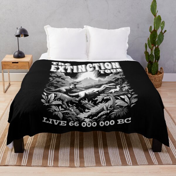 Item preview, Dinosaur Extinction Tour Funny Vintage Palaeontology Science designed and sold by GrandeDuc.