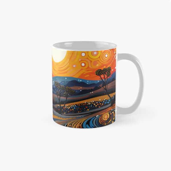 Item preview, Aboriginal Inspired Dot Art - Murray-Sunset National Park designed and sold by GrinGalore.