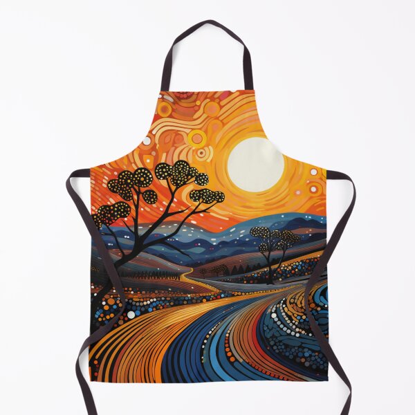 Item preview, Aboriginal Inspired Dot Art - Murray-Sunset National Park designed and sold by GrinGalore.
