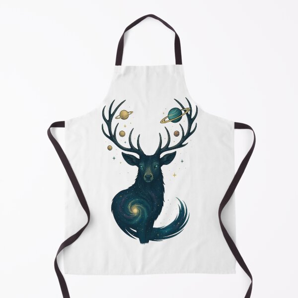 Item preview, “Solar Stag – Keeper of Celestial Seasons” designed and sold by OrbitOdyssey.