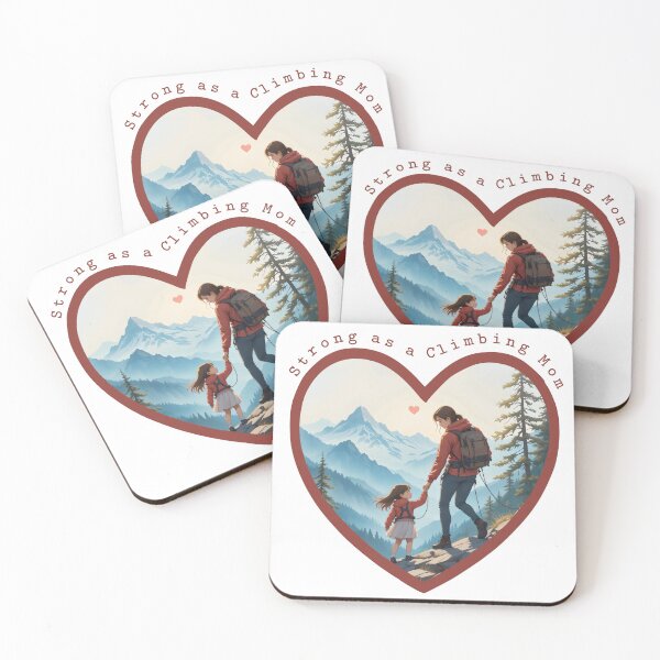 Item preview, Strong as a Climbing Mom designed and sold by wildexperience.