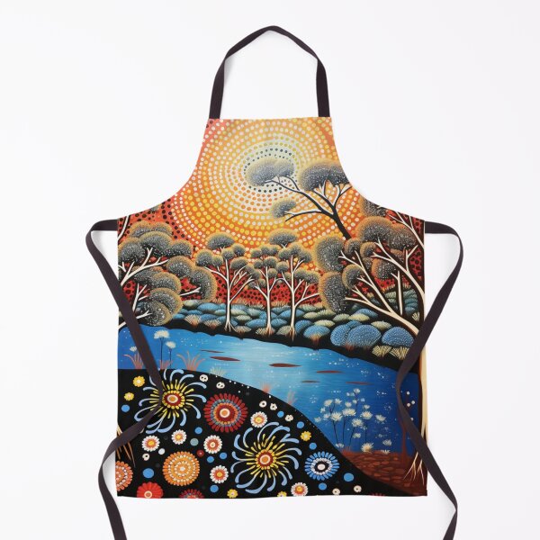Item preview, Aboriginal Inspired Dot Art - Litchfield National Park designed and sold by GrinGalore.