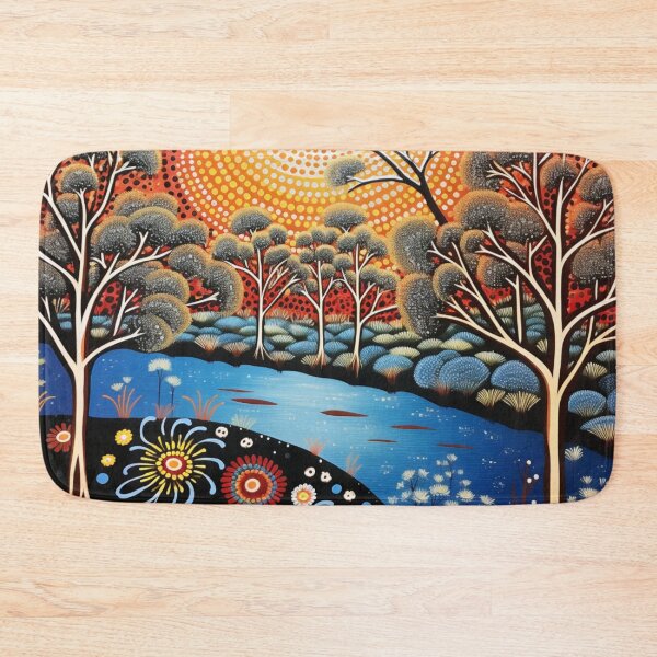 Item preview, Aboriginal Inspired Dot Art - Litchfield National Park designed and sold by GrinGalore.