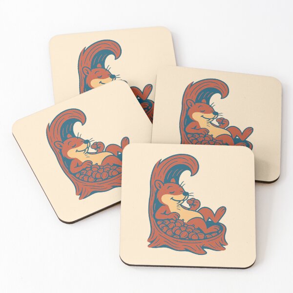 Item preview, Just Chillin' Series: Squirrel Snacking on them Nuts (acorn hoard) designed and sold by lapart.