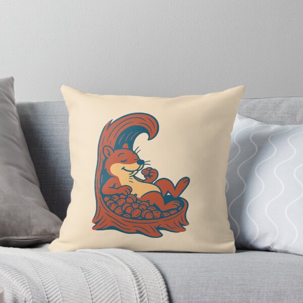Item preview, Just Chillin' Series: Squirrel Snacking on them Nuts (acorn hoard) designed and sold by lapart.