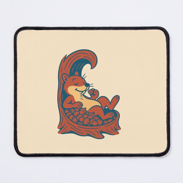 Item preview, Just Chillin' Series: Squirrel Snacking on them Nuts (acorn hoard) designed and sold by lapart.
