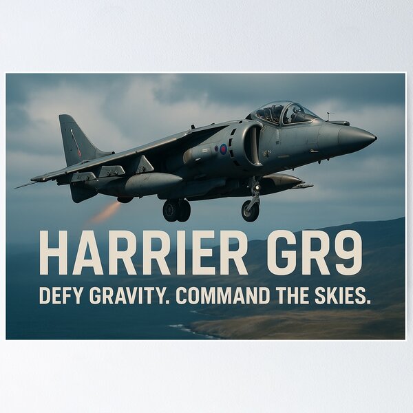 Item preview, Harrier GR9 designed and sold by Skyframe Aviation.