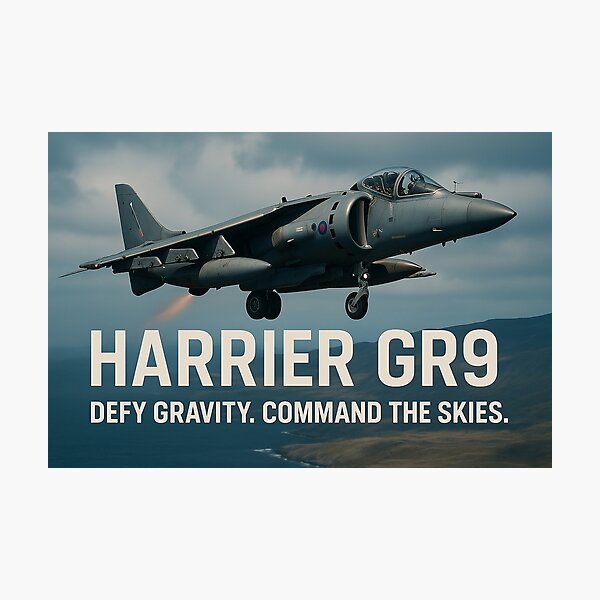 Item preview, Harrier GR9 designed and sold by Skyframe Aviation.