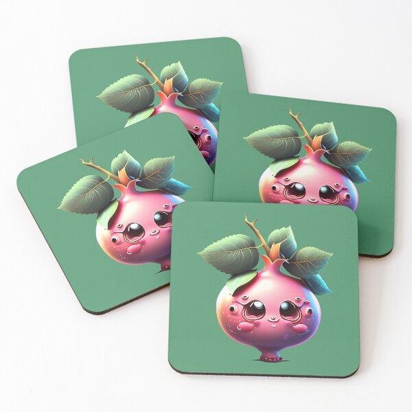 Item preview, Cute Fruit - Perceptive Pomegranate designed and sold by UmamiDesigns.