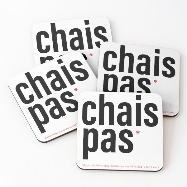 Item preview, Chais pas / Dunno designed and sold by spirit-o-nova.