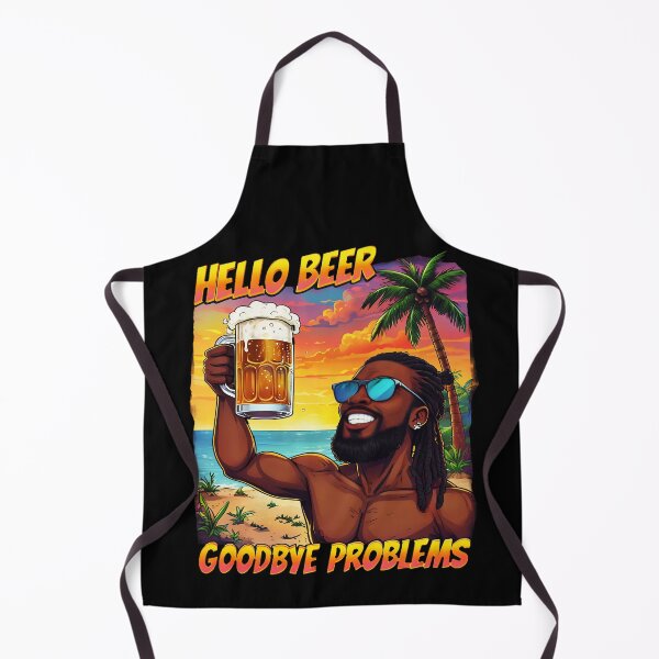 Item preview, Hello Beer Goodbye Problems  designed and sold by AlphaTeez.