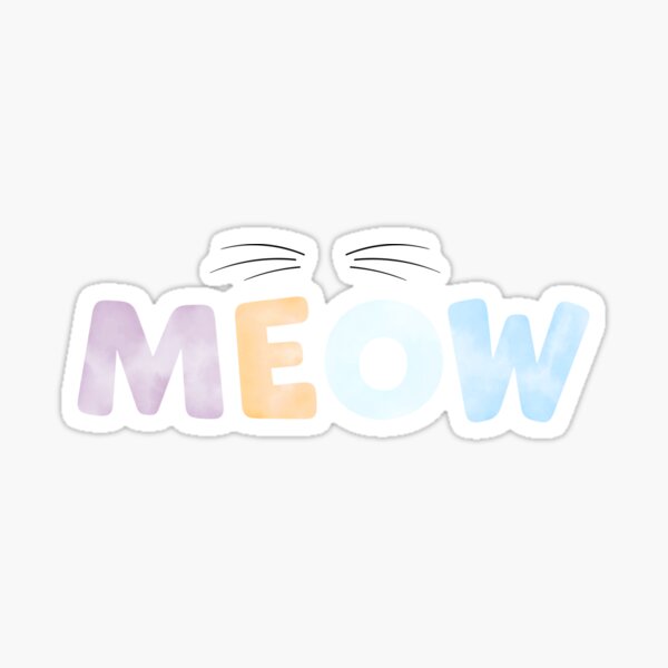 Item preview, MEOW designed and sold by IMAGINE ME.