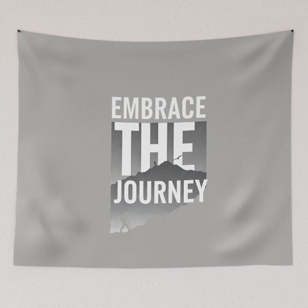 Item preview, Embrace The Journey Every Step designed and sold by Ink & Quip.