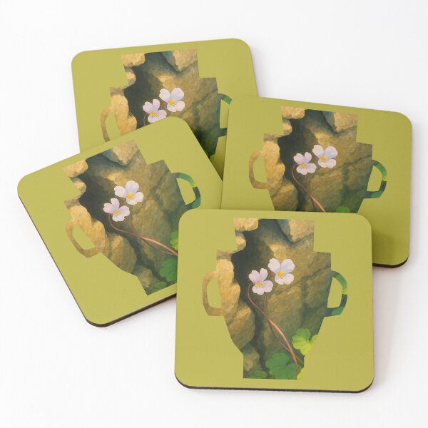 Item preview, "Resilient Beauty – Flowers Blooming from Rock Crevice" designed and sold by Nadia-joy.