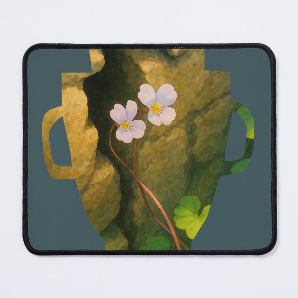 Item preview, "Resilient Beauty – Flowers Blooming from Rock Crevice" designed and sold by Nadia-joy.