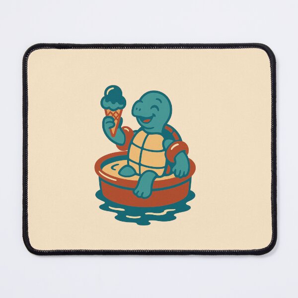 Item preview, Just Chillin' Series: Turtle enjoying an Ice Cream Cone #2 designed and sold by lapart.