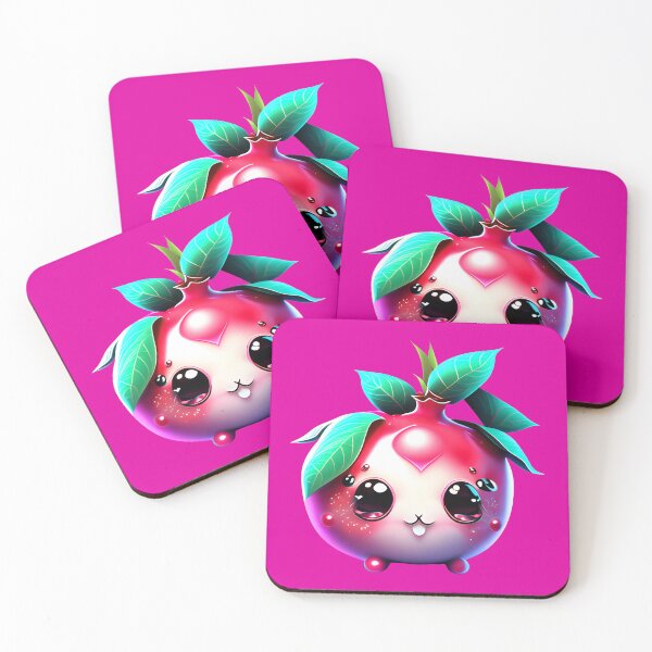 Item preview, Cute Fruit - Pink Pomegranate designed and sold by UmamiDesigns.
