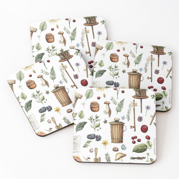 Item preview, Cottagecore Garden World With Delicate Whimsical Touches designed and sold by Piotrek0001.